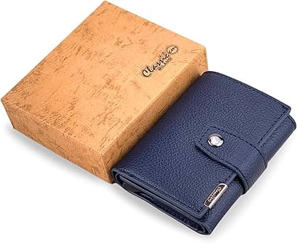 Classic Milano® RFID Blocking Faux Leather Wallet for Men and Women | Card Holder Wallet Pop-up, Credit Card Holder for Men | Wallet for Men & Women’s Card Wallet (Blue (K1802#-F815HB#)) on Amazon.ae - Price Tracker