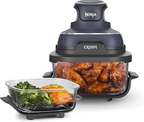Ninja Crispi 4-in-1 Portable Glass Air Fryer, Cyberspace on Amazon.ae - Price Tracker