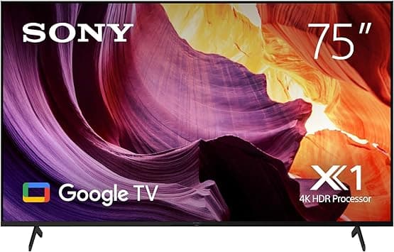 Sony BRAVIA 75 Inch TV 4K Ultra HD LED Smart Google TV with Dolby Vision HDR - KD-75X80K (2022 Model) - International Version (Renewed) on Amazon.ae - Price Tracker