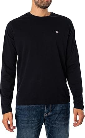 GANT Men 2004049-113 Shield Long Sleeve T-Shirt on Amazon.ae - Price Tracker