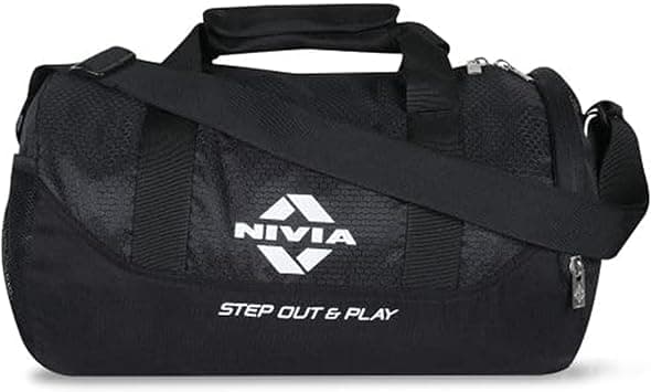 Nivia Polyester Beast-3, Unisex Gym Bags, Shoulder Bag for Men & Women, Carry Gym Accessories, Fitness Bag, Sports & Travel Bag, Sports Kit on Amazon.ae - Price Tracker