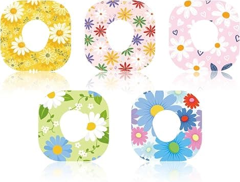 25pcs Waterproof Adhesive Patches for Dexcom G7, Breathable CGM Sensor Covers with Holes Flower Design Daisy Style Monitor Patch for Secure Fit & Comfort on Amazon.ae - Price Tracker