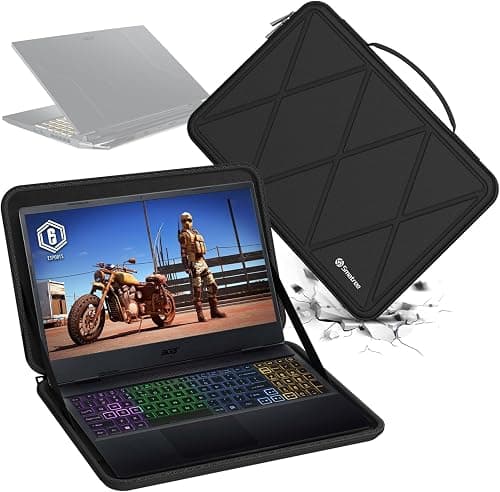 Smatree Hard EVA Protective Sleeve Case Compatible for 15.6 inch Acer Nitro 5 Gaming Laptop Slim and Anti-Shock Case Notebook Bag(X8306) على Amazon.ae - متتبع الأسعار