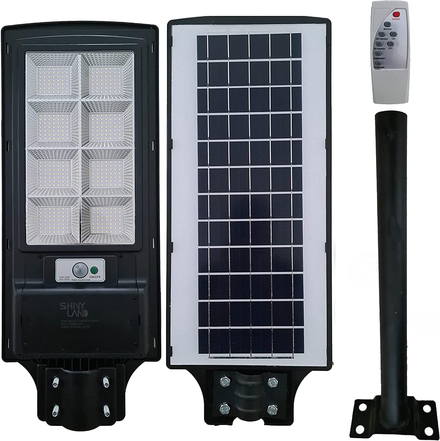 Solar Street Lights Outdoor, Dusk to Dawn Flood Lights with Remote Control, 6500K White IP66 Waterproof, Motion Sensor Floodlight, Solar Powered Spotlight for Yard, Garden, Street (800, Watts) on Amazon.ae - Price Tracker