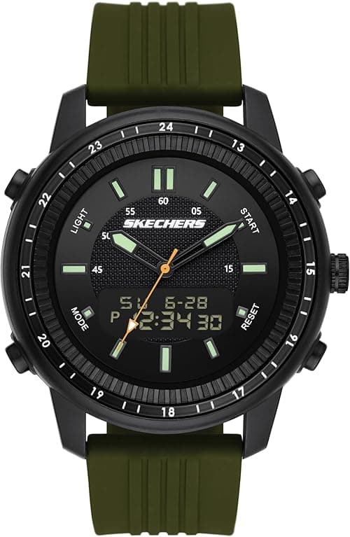 Skechers Men's Quartz Lightweight Analog Digital Watch on Amazon.ae - Price Tracker
