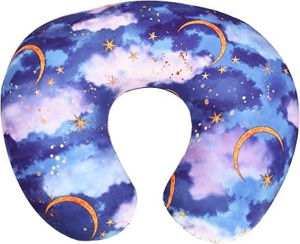 DILIMI Nursing Pillow Cover Stretchy Removable Cover for Breastfeeding Pillows, Ultra Soft Comfortable Slipcover for Baby Girl and Boy, Moon on Amazon.ae - Price Tracker