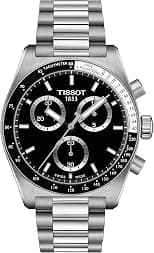Tissot Mens PR516 Chronograph 316L Stainless Steel case Quartz Watches, Grey, Stainless Steel, 20 (T1494171105100) - Best Deal Finder