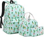 Girls School Backpack for Kids Teens, Elementary Middle School Backpacks Bookbag Set with Lunch Bag Pencil Case - Best Deal Finder