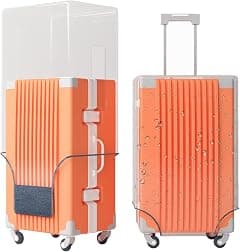 Clear PVC Luggage Cover Protectors Suitcase Cover for Suitcase TSA Approved - Amazon.ae Price Tracker