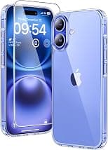 TAURI for iPhone 16 Case, Clear - Best Deal Finder