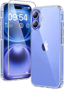 TAURI for iPhone 16 Case, Clear - Best Deal Finder