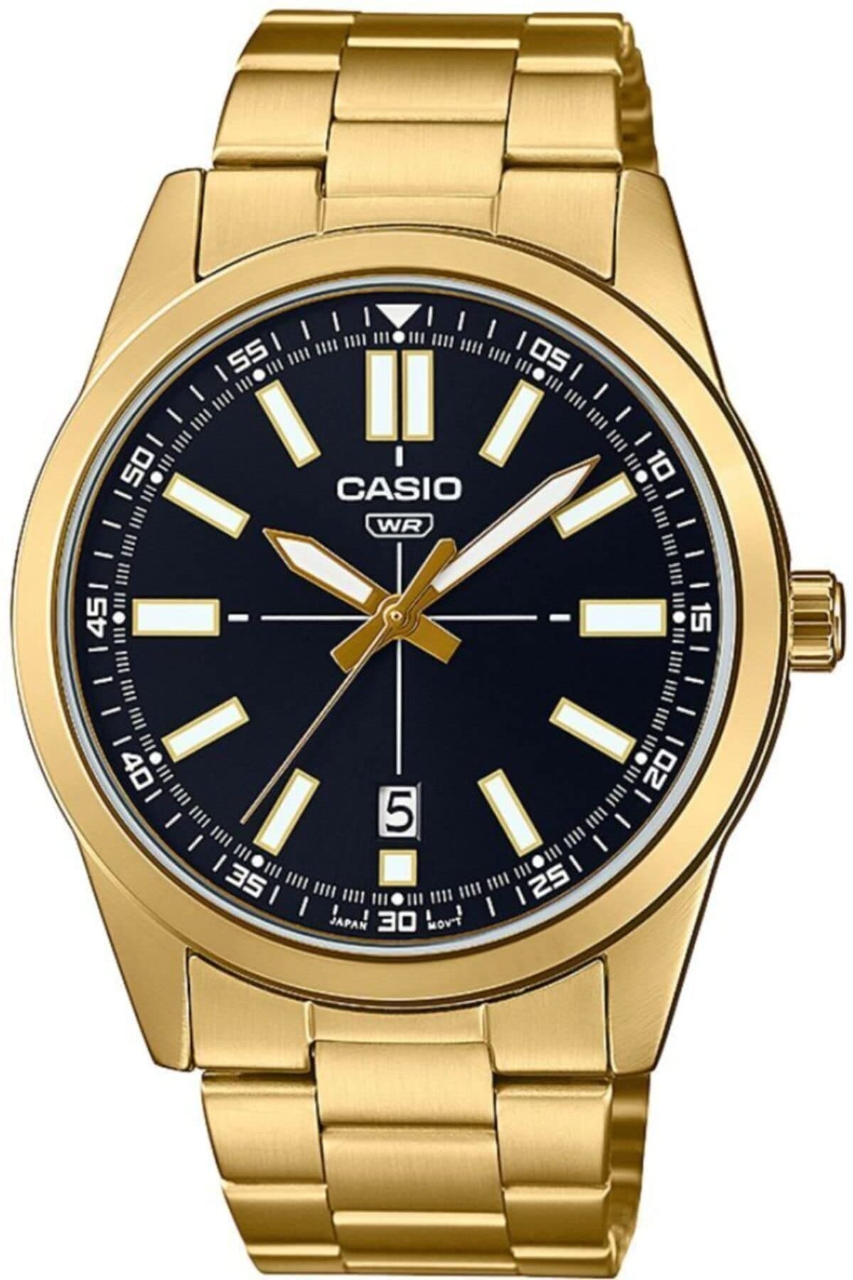 Casio Men'sAnalog Black Dial Stainless Steel Black ion Plated Band on Amazon.ae - Price Tracker