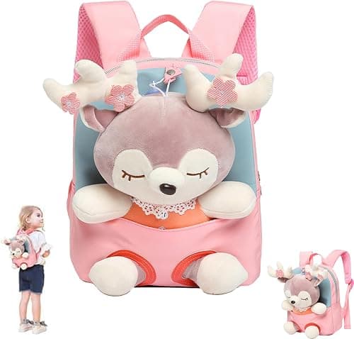 Cute Toddler Backpack, Animal Cartoon Kids Schoolbag, Lightweight Bookbags, Daypack School Backpack, Preschool Kindergarten Mini Children Bag على Amazon.ae - متتبع الأسعار