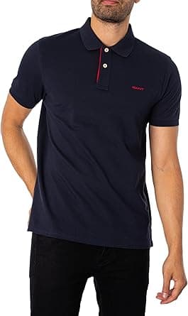 GANT Men 2062026-433 Contrast Pique Polo Shirt on Amazon.ae - Price Tracker