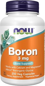 Now Foods Boron 3mg, 250 Veg Capsules - Best Deal Finder