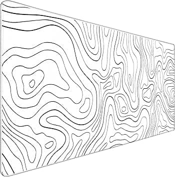 TEDNETGO Extra Large Mouse Pad, Gaming Mouse Pad, Big Mouse pad, Waterproof Extra Large Big Mouse Pad with Stitched Edge, Non-Slip Base Keyboard Pad for Gamer, Office & Home, 31.5 x 15.8, Black Lines - Amazon.ae Price Tracker