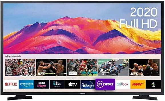 SAMSUNG 32 Inch T5300 Full HD HDR Smart TV LED Smart TV With Contrast Enhancer & Purcolour Technology, Black, UE32T5300CKXXU - Best Deal Finder