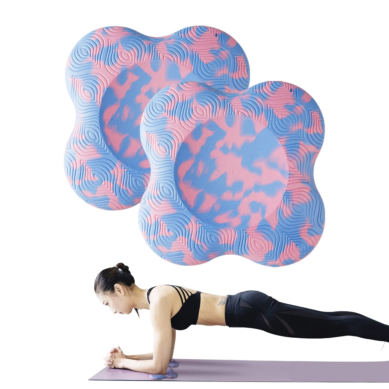 Jade Kit 2 Pcs Yoga Knee Pads Anti Slip Support Foam For Women And Men, Kneeling Pad Protecting Knees Elbows Wrist Hands on Amazon.ae - Price Tracker