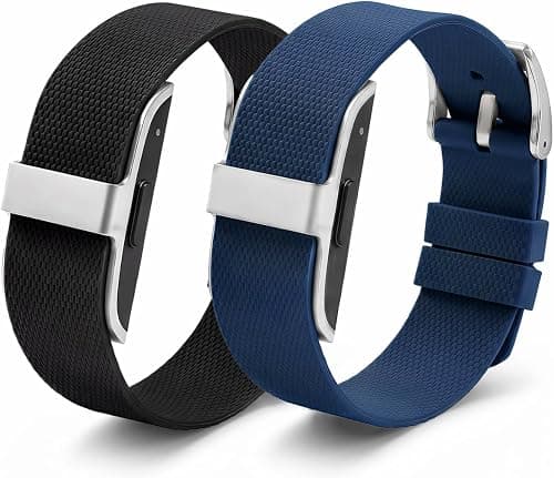 BlackPro 2 Pack Silicone Bands Compatible with Hume Band Replacement Strap, Waterproof Adjustable Soft Sport Wristband Strap for Hume Band Fitness Tracker Men Women on Amazon.ae - Price Tracker