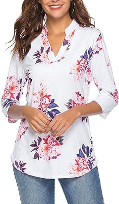 CEASIKERY womens Shirt Tunic Casual - Amazon.ae Price Tracker