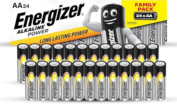 Energizer AA Batteries, Alkaline Power Batteries, 24 Pack - Amazon.ae Price Tracker