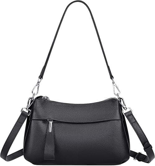 Over Earth Leather Handbags for Women Small Hobo Shoulder Bag Ladies Crossbody Purse on Amazon.ae - Price Tracker