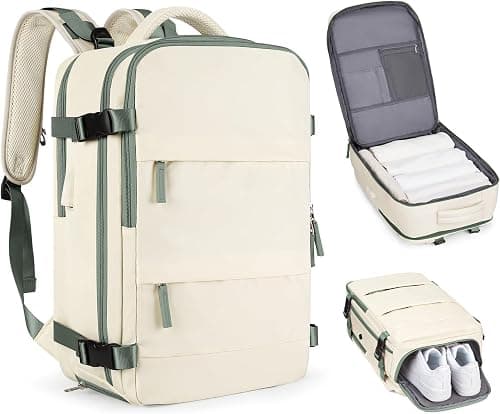 Travel Backpack For Women Men, Airline Approved Carry On Backpack Flight Approved Waterproof Sports Luggage Backpack Casual Daypack Small Hiking Backpack on Amazon.ae - Price Tracker