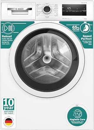 Bosch Series 4 Front Load Washing Machine 8Kg, 1400Rpm, EcoSilence Drive - Efficient and Extra Silent, German Engineering, White, WAN28282GC - Amazon.ae Price Tracker
