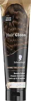 Schwarzkopf Hair Gloss Cacao Brown 150ml Semi-Permanent Hair Colour, Temporary Hair Treatment for Care and Colouring, Contains Coconut Oil, Improves Colour and Reduces Hair Breakage - Amazon.ae Price Tracker