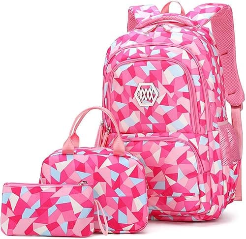 VUCATIN Kids Cute Backpack Set for School, 5PCS Kwaii School Bag Large-capacity, Girls Boys Back to School Book Bag Backpack for Teen على Amazon.ae - متتبع الأسعار