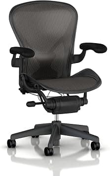 Herman Miller Aeron Tilt Limiter Task Chair, Adjustable Viny on Amazon.ae - Price Tracker
