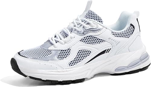 LUCKY STEP Women's Platform Chunky Fashion Sneakers Mesh Casual Running Tennis Workout Sport Work Trendy Athletic Walking Shoes on Amazon.sa - Price Tracker