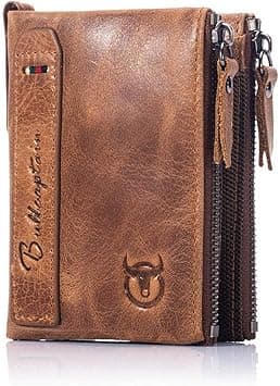 💚 WellingtonAE 06Vintage Style Purse Leather Wallet Men Hasp Wallet Fashion Male Short Wallets Card Holder Bag Money Wallet - Amazon.ae Price Tracker