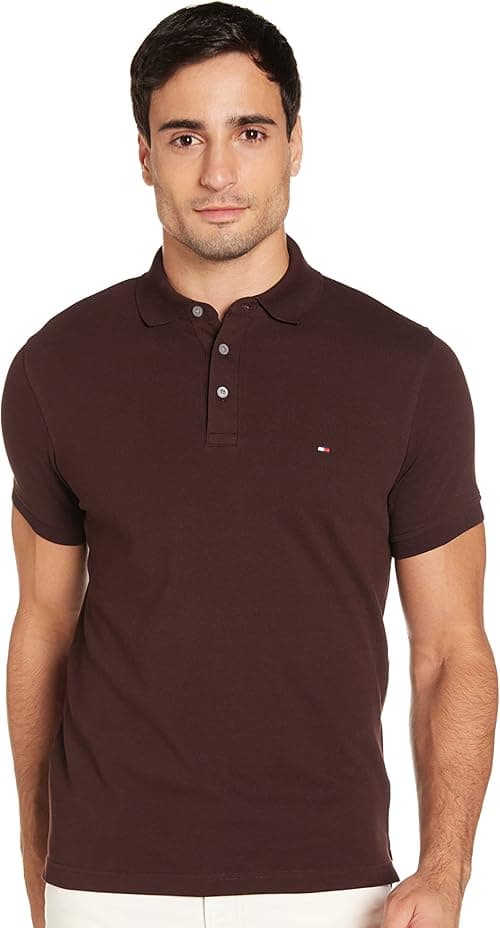 Tommy Hilfiger Mens 1985 Slim Polo Shirt (pack of 1) on Amazon.ae - Price Tracker