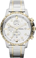 Fossil Men's Dean Stainless Steel Quartz Dress Chronograph Watch - Best Deal Finder