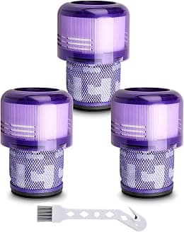 3 Pack HEPA Vacuum Filters Replacement Parts Compatible With Dyson V11 Torque Drive, Animal, Complete, Extra, V15 Detect, V15s Detect Submarine Vacuums, Compare to Part 970013-02 - متتبع أسعار Amazon.sa