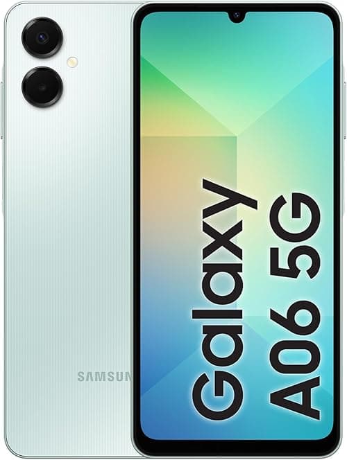 Samsung Galaxy A06 5G, Android Smartphone, Dual SIM Mobile Phone, 4GB RAM, 128GB Storage, Light Green (UAE Version) on Amazon.ae - Price Tracker
