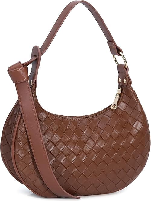 Purse for Women Shoulder Bag Cute Mini Clutch Zipper Hobo Tote Handbags on Amazon.ae - Price Tracker