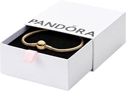 Pandora Icons Shine Clasp 14k gold-plated bracelet - متتبع أسعار Amazon.sa