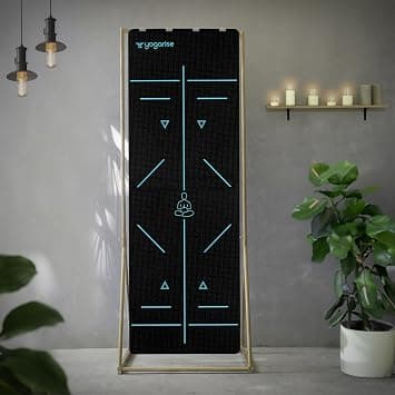 بساط يوغا معطر من مادة TPE مع خطوط محاذاة وحقيبة حمل للرجال والنساء، نسيج غير قابل للانزلاق، بساط تمارين TPE عريض وسميك للغاية للمنزل والبيلاتس والصالة الرياضية واللياقة البدنية، متين ومقاوم للعرق - دليلك لأفضل العروض