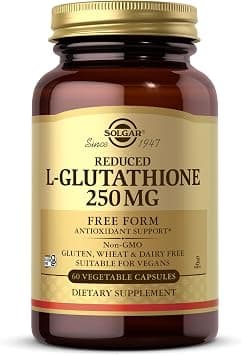 SOLGAR - L GLUTATHIONE 250 MG VEGICAPS 60:1351 - Best Deal Finder
