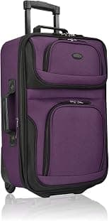 U.S. Traveler Rio Rugged Fabric Expandable Carry-on Luggage Set - Best Deal Finder