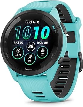 GARMIN FORERUNNER 265 MUSIC, WIFI, GPS, EU/PAC, AQUA on Amazon.ae - Price Tracker