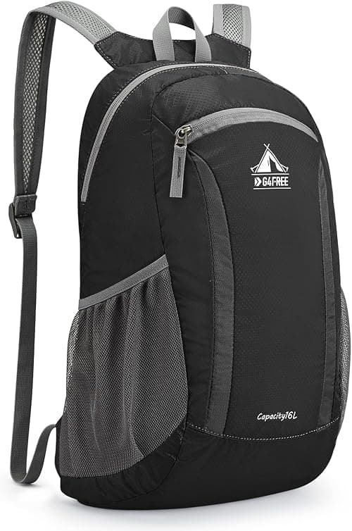 G4Free 16L Small Hiking Daypack Shoulder Backpack Lightweight Nylon Packable Water-resistant for Travel Camping Outdoor Men Women على Amazon.ae - متتبع الأسعار