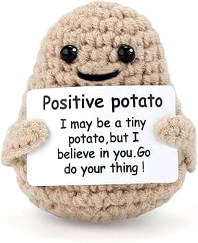 TOYMIS Mini Funny Knitted Potato, 3inch Creative Cute Wool Funny Potato for Birthday Gifts Party Decoration - Amazon.ae Price Tracker