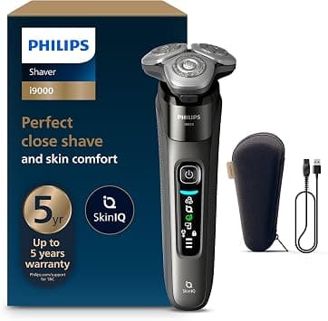 Philips i9000 Wet&Dry Electric Shaver with SkinIQ X9002/05 على Amazon.ae - متتبع الأسعار