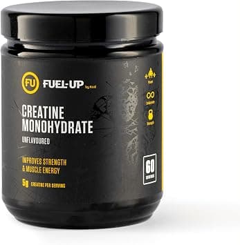 Creatine Monohydrate, Unflavoured,100% Pure,60 Servings, 300g, Raw Strength Supplement for Power, Lean Muscle Gains & Mass on Amazon.ae - Price Tracker