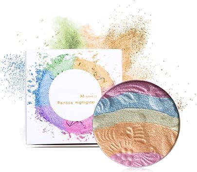 Rainbow Eye Shadow Palette - Matte Eyeshadow,6 Colours Glitter Eyeshadow Long Lasting Eye Shadows Palette, Waterproof Ultra Pigmented Shimmer BANKTMtural Blendable Make-Up Pallets on Amazon.ae - Price Tracker