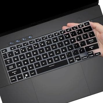 Keyboard Cover for 2025 2024 ASUS ROG Zephyrus G14 GA403 GA403UU/UV/403UI 14", ROG Zephyrus G16 GU605 GA605 GA605WI GA605WV GU605MV GU605MI GU605MY GU605MZ GU605MU 16 inch Laptop Keyboard Skin-Black on Amazon.ae - Price Tracker