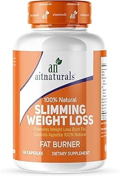 Aitnaturals Weight Loss Diet Capsules -60 Count, Powerful Fat Burning and Appetite Suppression - Excellent for Keto Diet| Formulated with Garcinia cambogia, Green tea, Aloevera & Ginger Dry Extract on Amazon.ae - Price Tracker